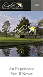 Mobile Screenshot of latrobecountryclub.com